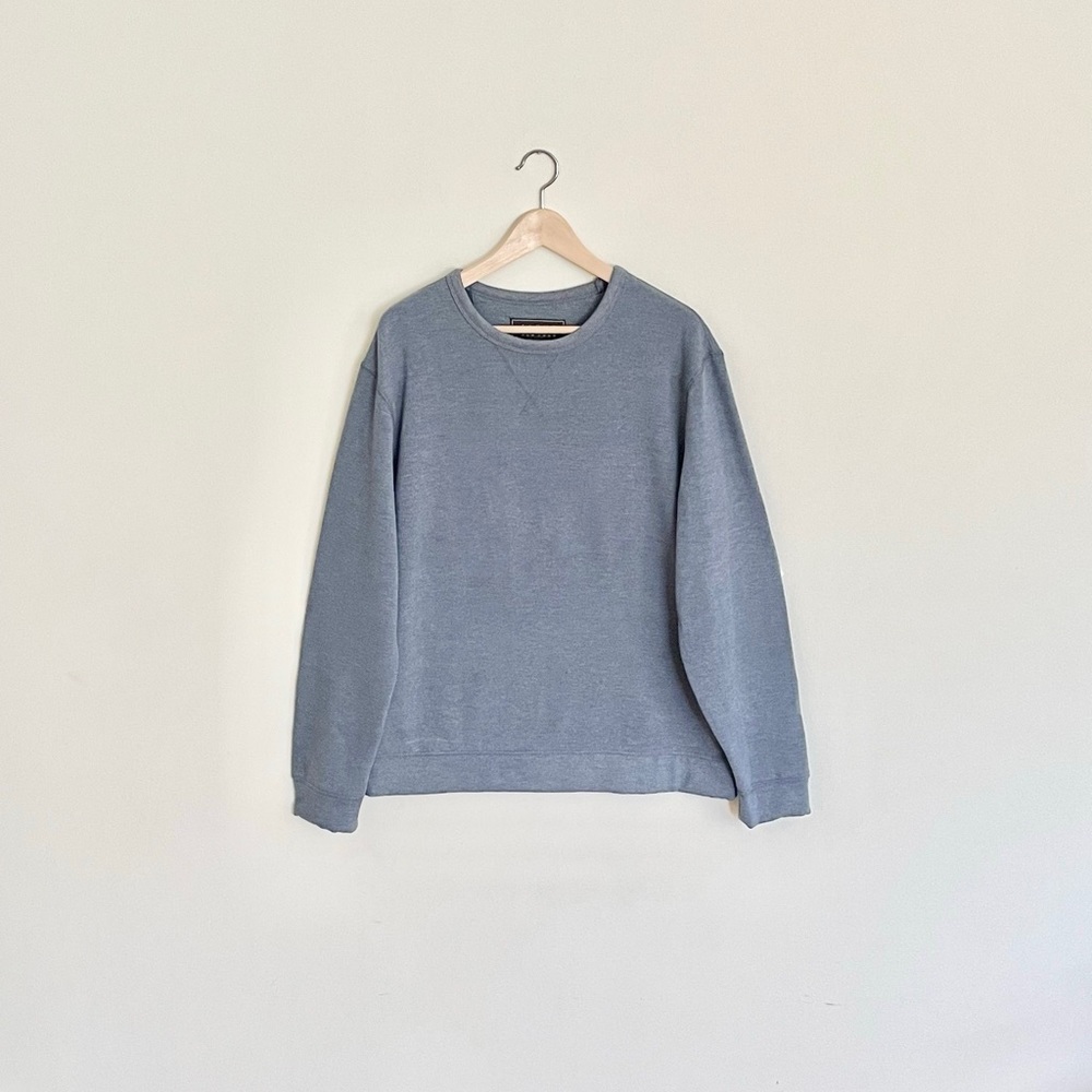 NEW Jachs New York Gray Fleece Pullover Crewneck Sweatshirt Men’s size Large